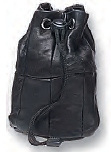 1462 Large Soft Nappa Drawstring Wrist Purse