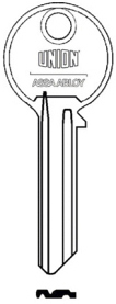 Hook 6110.. Union Patented Blank U6P-112A..hd = XGC083 copy 6107 - Keys/Cylinder Keys - Genuine