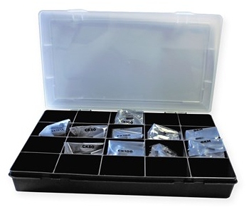 TCP002 - 10 PIECE TRANSPONDER CHIPS PACK & FREE STORAGE BOX