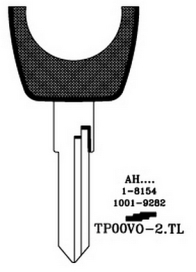 hook 3877..jma = TP00vo-2TL horseshoe - Keys/Transponder Horseshoe Blades