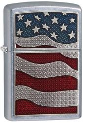 Zippo 29513 Diamond Plate Flag - Zippo/Zippo Lighters