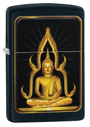 Zippo 29836 Buddah Black Matt - Zippo/Zippo Lighters
