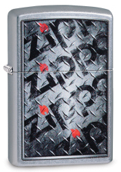 Zippo 29838 Diamond Plate Zippo Design - Zippo/Zippo Lighters
