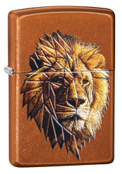 Zippo 29865 Polygonal Lion Design - Zippo/Zippo Lighters