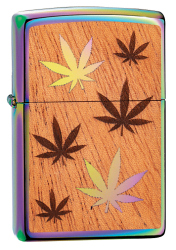 Zippo 60004581 29903 Woodchuck Leaves Walnut Emblem - Zippo/Zippo Lighters