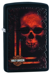 Zippo 29654 Harley Davidson Skull 60003929 - Zippo/Zippo Lighters - Harley Davidson