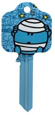 Hook 3891 F646 - UL2 MR BUMP KEY BLANK Mr Men - Keys/Licenced Fun Keys