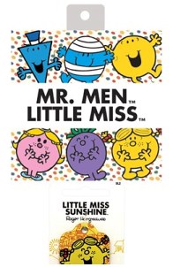 CLP19 - MR MEN AND LITTLE MISS KEY BLANKS CLIPSTRIP EMPTY - Keys/Licenced Fun Keys