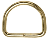 Metal D Rings Gilt code 888