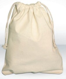 Cotton Shoe Bag Plain 28cm x 36cm