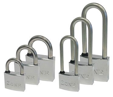 Zone 10 Series Marine Padlocks Boxed (Keyed Alike)