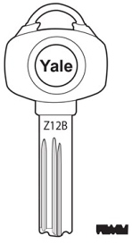 Hook 3894 Yale Patented 3* Platinum 10 Pin Z12B XHV182 - Keys/Dimple Keys