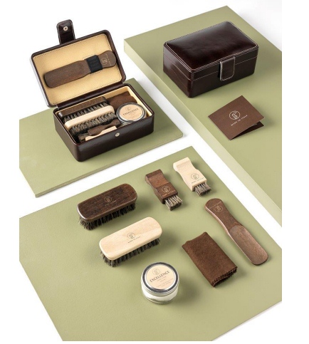 ****VIPL-9 Full Grain Calf Skin Shoecare Kit for Smooth Leather - Shoe Care Products/Shoe Brushes