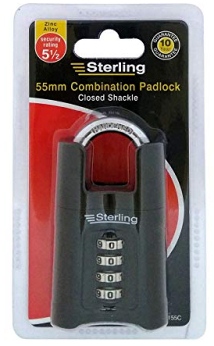 CPL155C 55mm Double Locking 4 Dial Combination Padlock - Locks & Security Products/Padlocks & Hasps