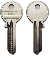BOX of (1000) hook 6104...SUL1 Steel NP 5 pin Universal Blanks H0521S - Keys/Security Keys