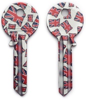 hook 3927...F524 FLAG KEY UNION JACK