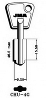 Hook 5409 Chubb Ava CHU-4G - Keys/Security Keys