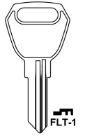 hook 3928...jma = FLT-1 hitch lock key = CCP H.D = H0720 - Keys/Security Keys