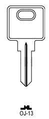 hook 3956...OJ-13 SILCA = OJ10R - Keys/Security Keys