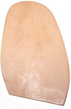 *****Wares Mens No1 Gold K2 3mm - 6/6.1/2 (10 pair) Leather 1/2 Soles - Shoe Repair Materials/Leather Soles