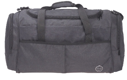 2636 60cm/24 Holdall with 2 Side Pockets & Front Zip Pocket