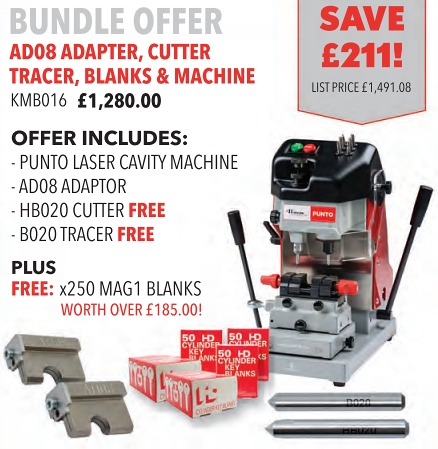 Punto Laser Key Machine Bundle Offer KMB016