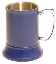 ...X57503 Blue Stainless Steel Tankard 500ml