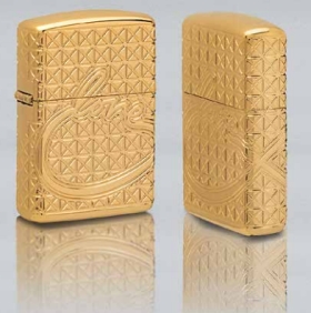 Zippo 60004910 29261 Infinity Love Gold Plate - Zippo/Zippo Lighters