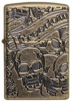 Zippo 49035 Freedom Skull - Zippo/Zippo Lighters