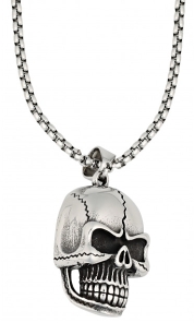 Zippo 2006290 Skull Head Pendant Necklace - Zippo/Zippo Jewellery