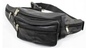 ***BUB07A Leather Bum Bag - Leather Goods & Bags/Bum Bags & Small Leather Bags