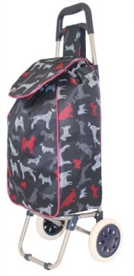 JBST06 Dogs Shopping Trolley 56cm x 31cm x 22cm