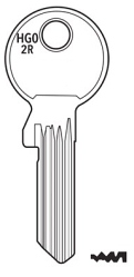 hook 4035...silca = HGO2R...hd = XH1313 Brisant 5 pin - Keys/Security Keys