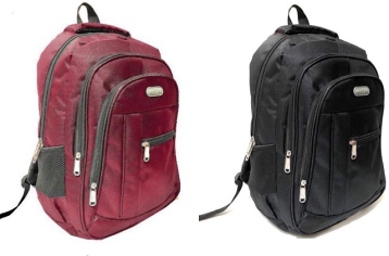 ..LL131 Nylon Back Pack 46 x 30 x 12cm