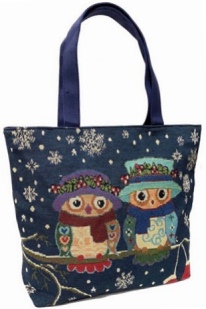 ..LL123 Navy Shopper Canvas 46 x 41.5 x 10cm