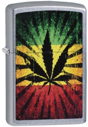 Zippo 60003901 Rasta Leaf - Zippo/Zippo Lighters