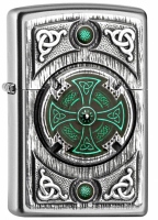 Zippo 2005167 Celtic Green Cross - Zippo/Zippo Lighters