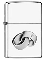 **Zippo 2006518 Wedding Rings Emblem - Zippo/Zippo Lighters