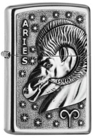 Zippo 2006507 Aries Zodiac V19 Emblem - Zippo/Zippo Lighters