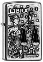Zippo 2006502 Libra Zodiac V19 Emblem - Zippo/Zippo Lighters