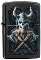 Zippo 49106 60005094 Anne Stokes Skeleton Viking - Zippo/Zippo Lighters