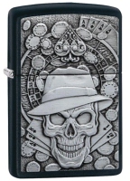 Zippo 49183 Gambling Skull 60005515 - Zippo/Zippo Lighters