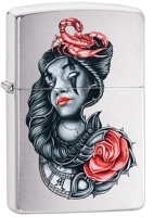 Zippo 49112 Stylized Tattoo Design - Zippo/Zippo Lighters