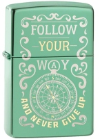 Zippo 49161 Follow Your Way Design - Zippo/Zippo Lighters
