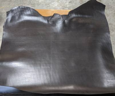 Dressed Leather C/G Shoulders Best Quality 2.5mm Black