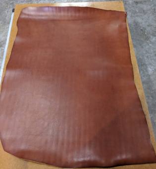 ....Dressed Leather Shoulders Best Quality 3.0mm Tan - Shoe Repair Materials/Leather Skins & Components