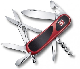 Evogrip 14 Red & Black 29803C Swiss Army Knife