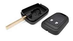 Hook 4112 KMS1710 RKS 102 VXRC7 HU100 2 Button Remote Case (Astra J Style Non-Flip) - Keys/Remote Fobs