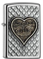 Zippo 2006480 Heart emblem 3D - Zippo/Zippo Lighters