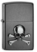 Zippo 2006515 SKULL & BONES Emblem - Zippo/Zippo Lighters